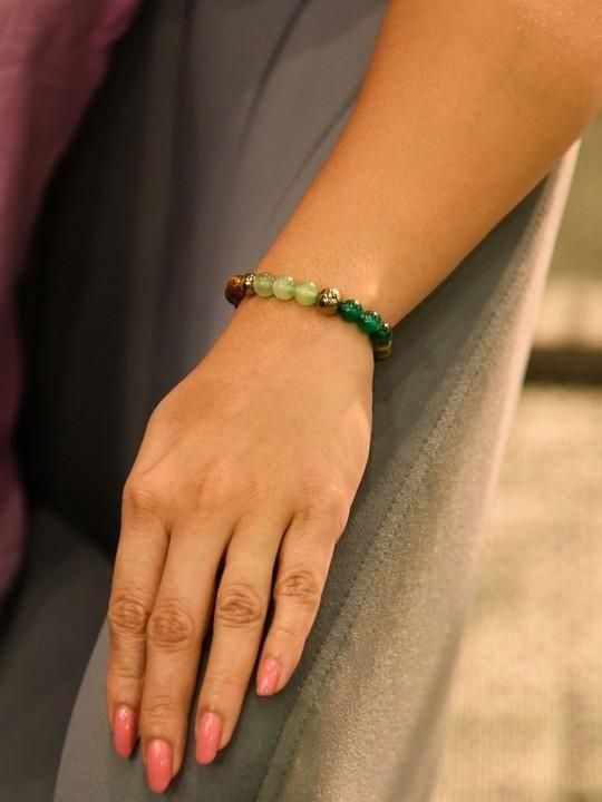 Dhan Yog Elasticated Bracelet (Pack of 2)